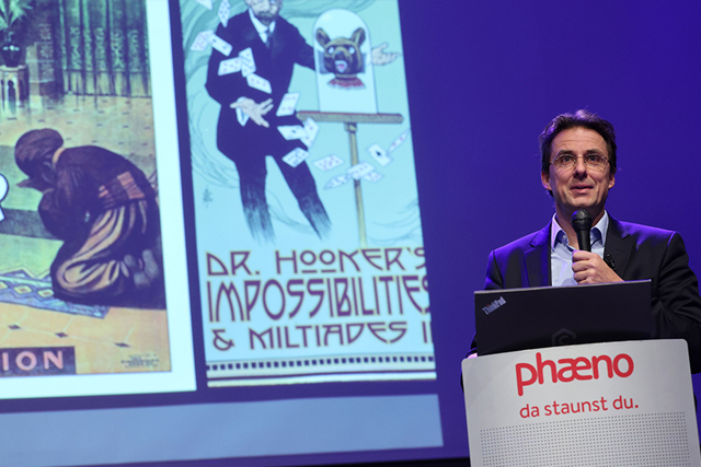 Referentenfoto des science talk im phaeno - copyright Matthias Leitzke